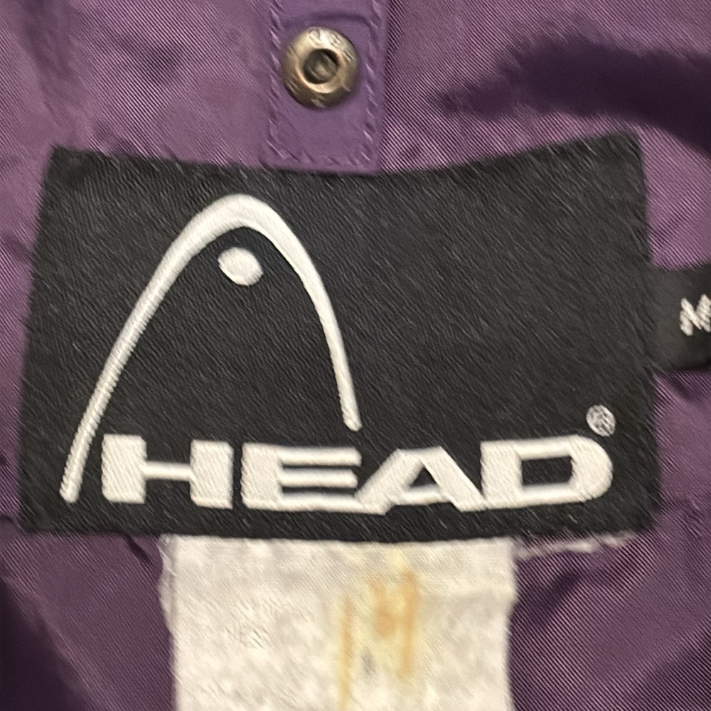 Vintage Head Purple and Blue ladies windbreaker, medium - Picture 6 of 7
